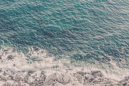 Portugal Travel Impression Surf Coastal Print