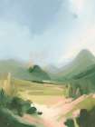 Whispers in the Wind I Art Print