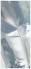 Light Blue Feathers II Abstract Art Print