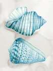 Two Soft Blue Shells Art Print