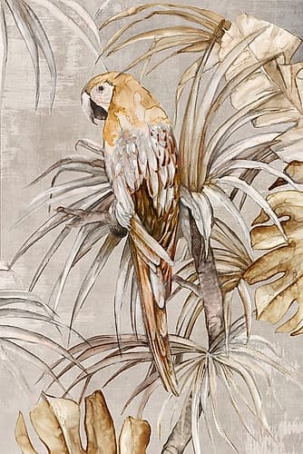 Vintage Parrot Art Print