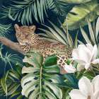 Leopard Jungle Art Print