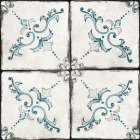 Cottage Country Tile II Art Print