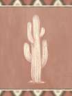 Navajo Cactus III Art Print