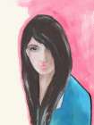 Portrait with Soft Contrast I Art Print