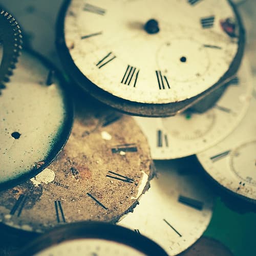 Clocks Decorative Print