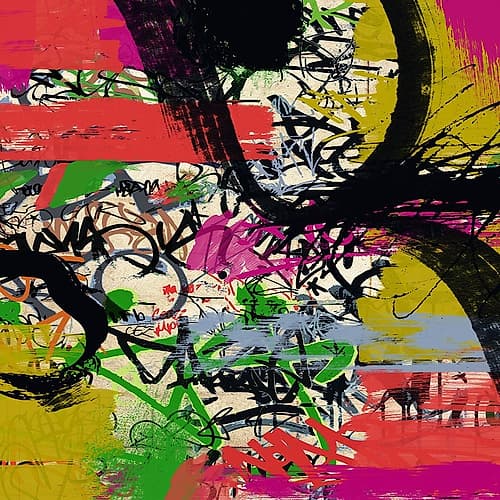 Dream Colour Art abstrait reproduction