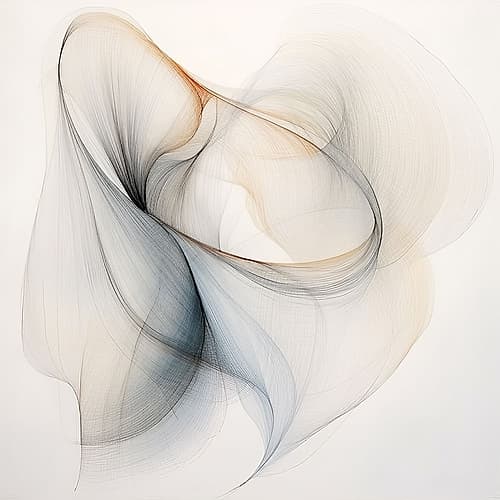 Abstract Organic Minimalist Gray II Art Print