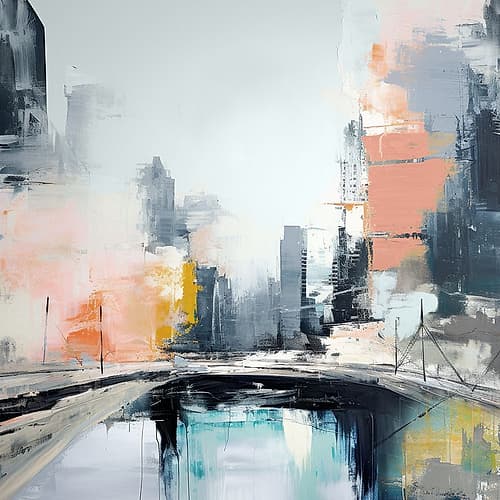 Pink New York III Art Print
