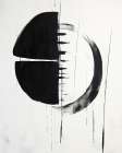 Graphite Garden Art Print