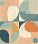 Shapes in Concert Minimalist Print