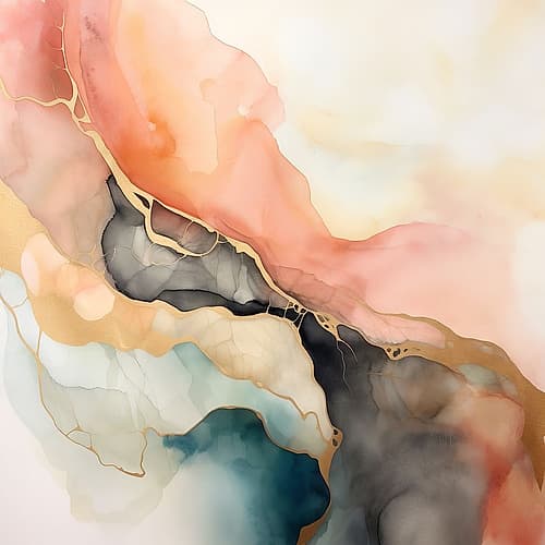 Abstracted Radiance II Art Print