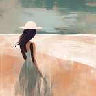 Submerged Beauty II Art Print