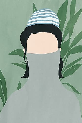 Ameli Art Print