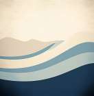 Sun Kissed Waves II Art Print