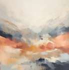 Minimalist Earthly Melodies I Art Print