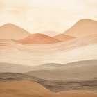 Abstracted Natural Harmony II Art Print