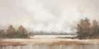 Soft Haze Over Autumn Shoreline I Art Print