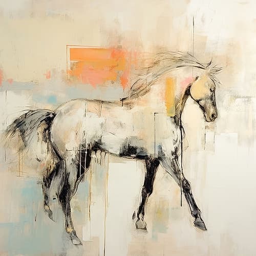 Dynamic Grace in Motion II Moderne reproduction