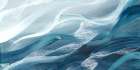 Organic Blue Waves Art Print