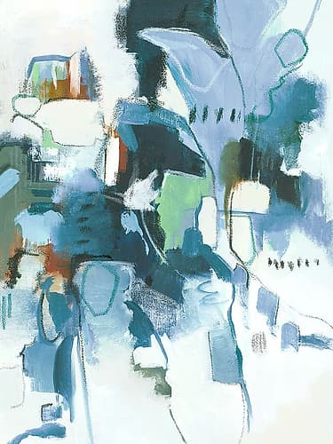 Reason Behind Things Abstract Art Print