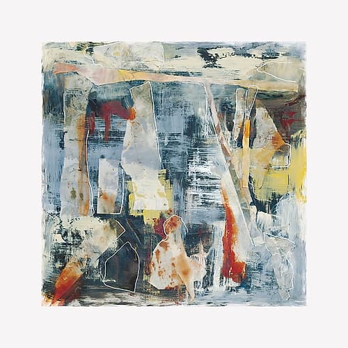 Vintage Abstract Art Print