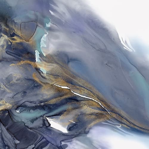 Water Wonder Abstract Art Print