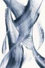 Blue Twirl Art Print by PI Studio