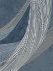 Indigo Threads I Art Print by PI Studio