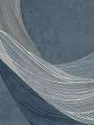 Indigo Threads II Art Print by PI Studio