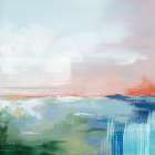 Colourful Land Art Print by PI Studio