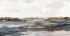 Muted Horizon of Earth and Sky Art Print by PI Studio