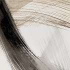 Soft Lines Crossing Dark Depths Art Print by PI Studio