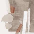 Neutral Tones and Subtle Forms Art Print by PI Studio