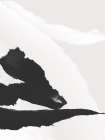 Shadow Stroke II Art Print by PI Studio