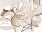 Abstract Floral in Soft Tones Art Print by PI Studio