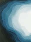 Blue Waves of Serenity II Art Print by PI Studio