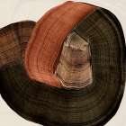 Folded Earth II Art Print by PI Studio