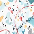Dotted Color I Art Print by PI Studio