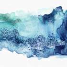 Hidden in Waves I Art Print by PI Studio