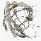 Gestural Gold I Art Print by PI Studio