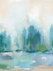 Soft Blue Landscape I Art Print by PI Studio