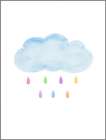 Rainbow Cloud Art Print