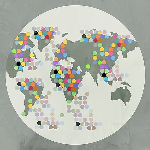 Globe II Art Print