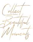 Collect Beautiful Moments Art Print