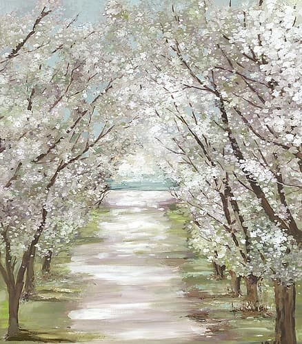Blossom Pathway Art Print