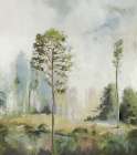 Tall Green Trees I Art Print