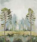 Tall Green Trees II Art Print