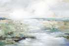 Green Beach Art Print