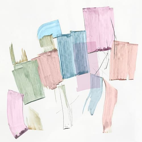 Touch of Spring Art abstrait reproduction